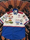 Vintage Simpson Nascar Racing Pit Crew Shirt Xl Rare