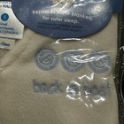 Halo Safe Dreams Baby Fleece Cream Wearable Blanket 0 To 6 Months S Small