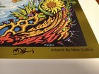 Grateful Dead 60th Gold Foil Poster 2025-signed numbered Mike Dubois  121 150 