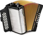 Hohner Corona Ii G c f Accordion - Black W  Hard Case