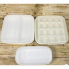 Vintage Eagle Craftstor Craftstorables Tray Storage Craft Bin Organizer Square