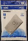 6 Vac Bissell Type 1  4  7 Allergen Vacuum Bags  2 X 3-packs  - Aa10147
