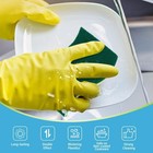 Heavy Duty Dish Sponge Dual Sided Kitchen Scrub Pad Household Cleaning Scrubber