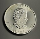 2017 1 Oz Canadian Silver Maple Leaf Coin  9999 Privy  5 Round Rare