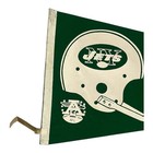 Vintage 1960s New York Jets Afl Full Size Pennant Single Bar Helmet Joe Namath