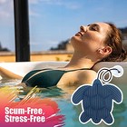 Anslca Hot Tub Scum Absorber  Scum Turtle Hot Tub Cleaner Hot Tub 1 Pack