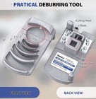 Deb4 Deburring Tool For Pvc Pipe Reamer Pvc Chamfer Tool 1-1 4 To 4-inch