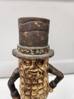 Vintage Rare Mr  Peanut Planters 11    Tall Cast Iron Bank - Heavy 6 Lbs 