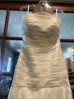Elegant Venus Wedding Dress With Train Size 12 Strapless New With Tags 