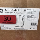 New Ge Thn3361ss Disconnect 30 Amp 600 Volt 3p3w Nema 4x Heavy Duty Model     