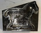 Antique 19th Century Folk Art Tin Horse Cookie Cutter Handmade By Tinsmith