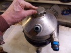 Patterson 3 Gallon Aluminum Dry Sump Oil Tank   Brackets
