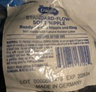 Pack Of 10 Enfamil Standard Flow Soft Nipples Latex-free  New 