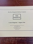 Pere Marquette Railway Company   Crane Diagrams   August 1946 Reprint