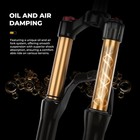 Mtb Suspension Fork 20 24inch Manual remote Lockout Air Oil Fork 100mm Travel