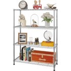 3 4 5 Tier Wire Shelving Rack Metal Shelf Adjustable Home-saving Garage Storage