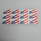 Scott  2522a Plastic Flag F Series Sheet Of 12 Stamps - Mnh
