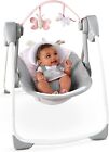 Ingenuity Comfort 2 Go Compact Portable 6-speed Cushioned Baby Swing With Music