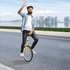 24  Unicycle Leakproof Tire Wheel Cycling Sports Fitness Exercise Health