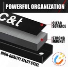 6pc Super Magnet Tool Holder Wrench Screwdriver Organizer Storage Adjustable