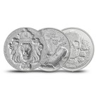 2 Oz Silver Rounds  secondary Market  Varied Design  Random Brand