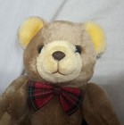 Vintage 1985 Avon Huggie Bear Stuffed Teddy Animal Jointed Plush Doll Antique