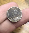 1913 Canada 10 Cent 92 5  Sterling Silver Dime Coin Small Leaves King George V