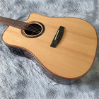 40 Inch  Top Solid Spruce  Fingerstyle Acoustic Guitar   Natural Gloss