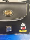 Disney Dooney   Bourke Mickey Mouse Pinky Crossbody Bag Purse Black 2025