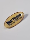 West Virginia Wild And Wonderful Travel Souvenir Lapel Pin Oval Shape