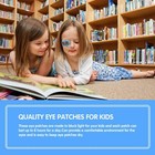 30pcs Kids Adhesive Eye Patches Cute Design Breathable Light Blocking Adhesive