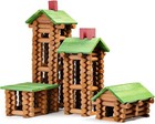 Sainsmart Jr  450 Pcs Wooden Log Cabin Set Building House Toy For Toddlers  C   
