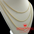 Men Women 10k Solid Authantic Real Cuban Curb Link Chain Necklace 16 -26  1 5m