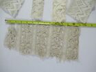 Antique 1800s Victorian Edwardian Crochet Lace Lot Handmade