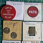 20  Different Vintage Mixed Transit Token Lot  See Photos   Our  B1638