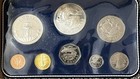 1973 First National Coinage Of Barbados Proof Coin Set With Certification