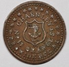1863 Union Civil War Token   Providence R i   Bronze   High Grade   211328