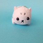 Amuse Snow Leopard Mini Plush 3  Cat Keychain Stuffed Keychain Japan Doll