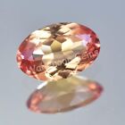 Natural Padparadscha Sapphire 3 80 Ct Oval Certified Loose Gemstone