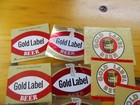 Gold Label Beer Labels  Lot Of 9 Labels All For 1 Price