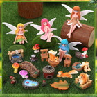 Fairy Garden Accessories Set 25 Pieces Mini Fairy Figurines Animals Furniture
