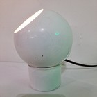 Vintage Mid Century Modern Chrome Ball Lamp Orb Eyeball Magnet 7   