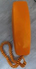 Vintage Gte Automatic Electric Tangerine Pushbutton Styleline Phone Tested Works