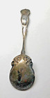 Vintage Wm Rogers   Son Aa Silver Plated Floral Spoon