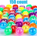 150 Pcs 1 77 Inch Gumball Vending Machine Capsules Empty Round Capsules Plastic