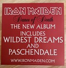 2003 Iron Maiden Dance Of Death 2-sided Promo Poster Flat 12 X 12