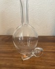 Baccarat  Vintage France Crystal Wine Liquor Decanter Bottle W Stopper  8 5 