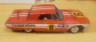 Vintage 1960s Japan Tin Litho  1 24 Friction Car  Ford Thunderbird