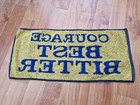 Rare Vintage Courage Best Bitter Pub Bar Beer Towel Breweriana