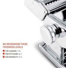 Stainless Steel Fresh Pasta Maker - Make 15 Different Sizes Pastas - Us Shipper